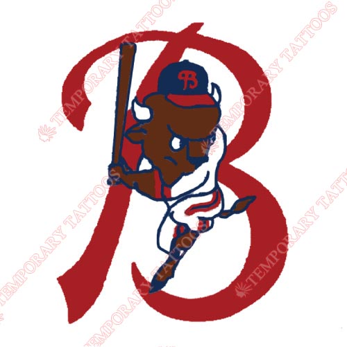 Buffalo Bisons Customize Temporary Tattoos Stickers NO.7938